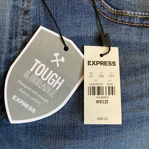 Men’s Express Stretch+ Slim Jeans - Picture 4 of 4